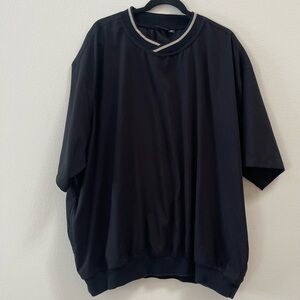 Akwa Men’s water resistant microfiber pullover Golf shirt 3XL